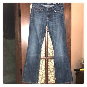 7 for all mankind, boot cut jeans